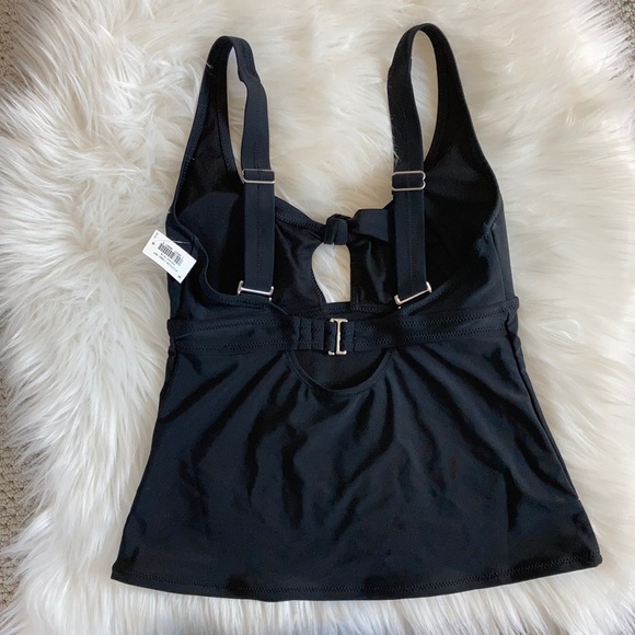 NWT Black Swim Top - Picture 2 of 4